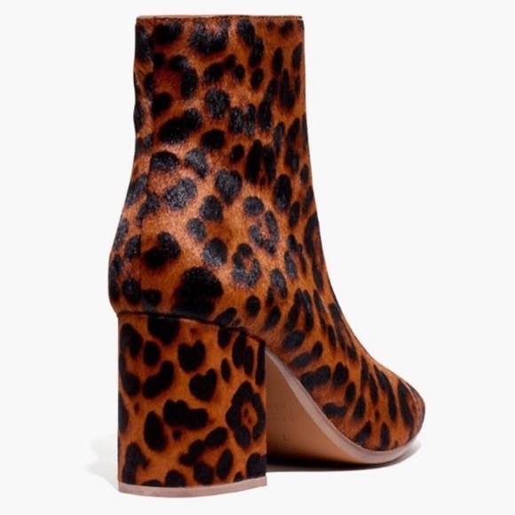 Madewell Leopard Print Ankle Boots - Picture 2 of 9